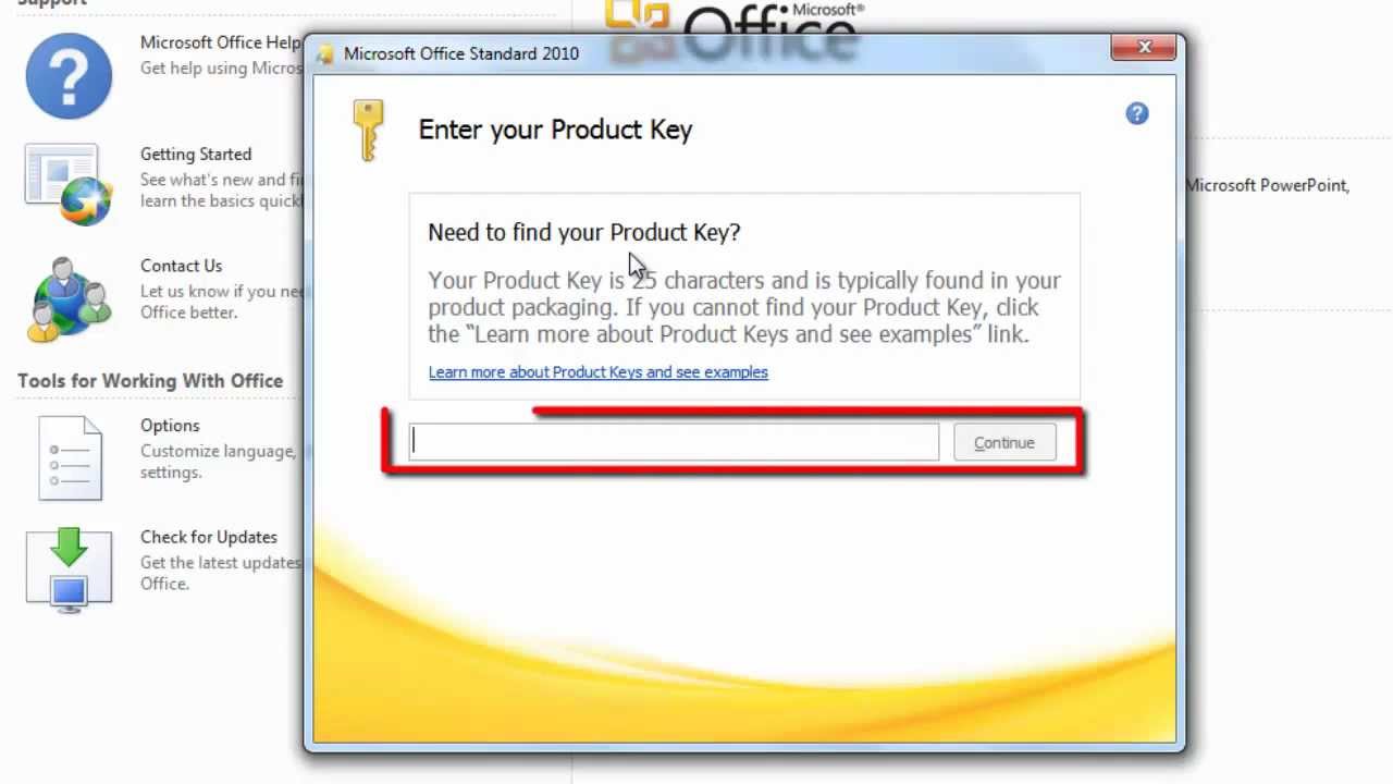 microsoft office 2010 with key software free download